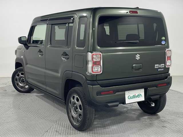 スズキ ハスラー HYBRID G 広島県 2020(令2)年 4.3万km クールカーキPM 禁煙/社外ナビ/・Bluetooth接続/・CD/DVD再生機能/・フルセグテレビ/シートヒーター（運転席／助手席）/ドライブレコーダー/ビルトインＥＴＣ/コーナーセンサー/オートマティックハイビーム/衝突軽減/レーンキープアシスト/誤発進抑制/カーテンエアバッグ