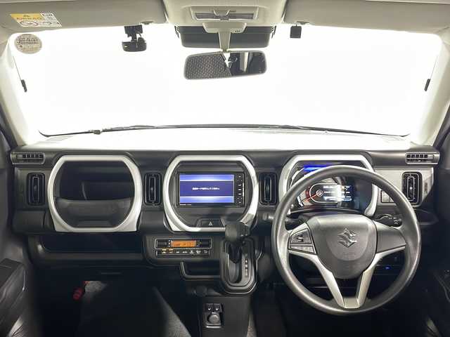 スズキ ハスラー HYBRID G 広島県 2020(令2)年 4.3万km クールカーキPM 禁煙/社外ナビ/・Bluetooth接続/・CD/DVD再生機能/・フルセグテレビ/シートヒーター（運転席／助手席）/ドライブレコーダー/ビルトインＥＴＣ/コーナーセンサー/オートマティックハイビーム/衝突軽減/レーンキープアシスト/誤発進抑制/カーテンエアバッグ