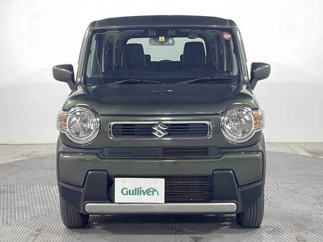 スズキ ハスラー HYBRID G 広島県 2020(令2)年 4.3万km クールカーキPM 禁煙/社外ナビ/・Bluetooth接続/・CD/DVD再生機能/・フルセグテレビ/シートヒーター（運転席／助手席）/ドライブレコーダー/ビルトインＥＴＣ/コーナーセンサー/オートマティックハイビーム/衝突軽減/レーンキープアシスト/誤発進抑制/カーテンエアバッグ