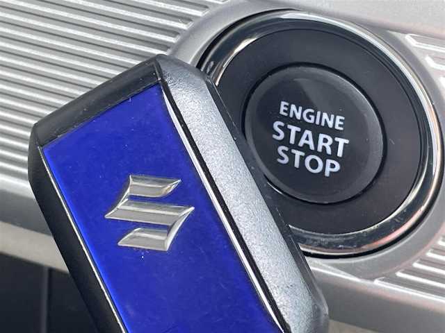 スズキ スペーシア HYBRID X 福岡県 2018(平30)年 7.4万km シフォンアイボリーM デュアルセンサーブレーキサポート/社外ナビ（ＡＶＮ１３８ＭＷ）/両側パワースライドドア/シートヒーター/パーキングセンサー/ＥＴＣ/ロールサンシェード/オートライト/スマートキー/プッシュスタート