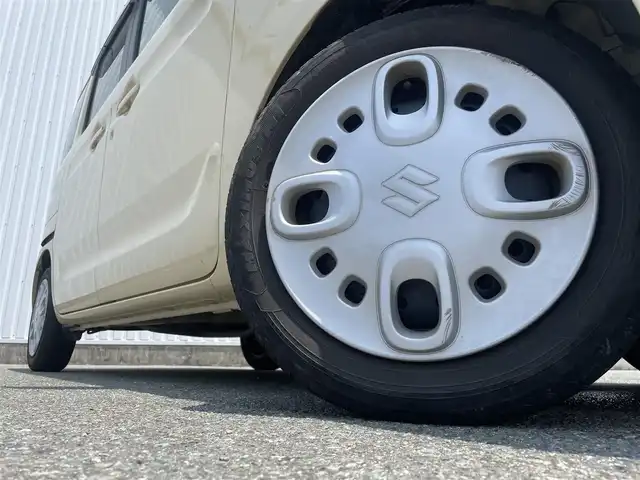 スズキ スペーシア HYBRID X 福岡県 2018(平30)年 7.4万km シフォンアイボリーM デュアルセンサーブレーキサポート/社外ナビ（ＡＶＮ１３８ＭＷ）/両側パワースライドドア/シートヒーター/パーキングセンサー/ＥＴＣ/ロールサンシェード/オートライト/スマートキー/プッシュスタート