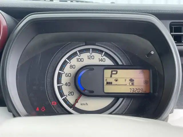 スズキ スペーシア HYBRID X 福岡県 2018(平30)年 7.4万km シフォンアイボリーM デュアルセンサーブレーキサポート/社外ナビ（ＡＶＮ１３８ＭＷ）/両側パワースライドドア/シートヒーター/パーキングセンサー/ＥＴＣ/ロールサンシェード/オートライト/スマートキー/プッシュスタート