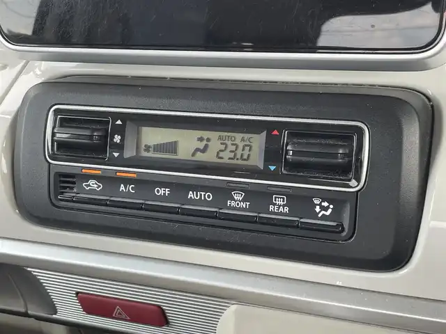 スズキ スペーシア HYBRID X 福岡県 2018(平30)年 7.4万km シフォンアイボリーM デュアルセンサーブレーキサポート/社外ナビ（ＡＶＮ１３８ＭＷ）/両側パワースライドドア/シートヒーター/パーキングセンサー/ＥＴＣ/ロールサンシェード/オートライト/スマートキー/プッシュスタート