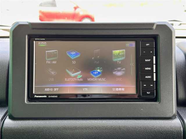 スズキ ジムニー XL 宮城県 2019(令1)年 2.1万km シフォンアイボリーM 社外ナビ（CN-RA05WD）/・CD/DVD/・Bluetooth/・フルセグTV/前席シートヒーター/フォグランプ/スマートキー＆プッシュスタート/電動格納ミラー/純正16インチスチールホイール/純正フロアマット/W/サイド/カーテンエアバッグ