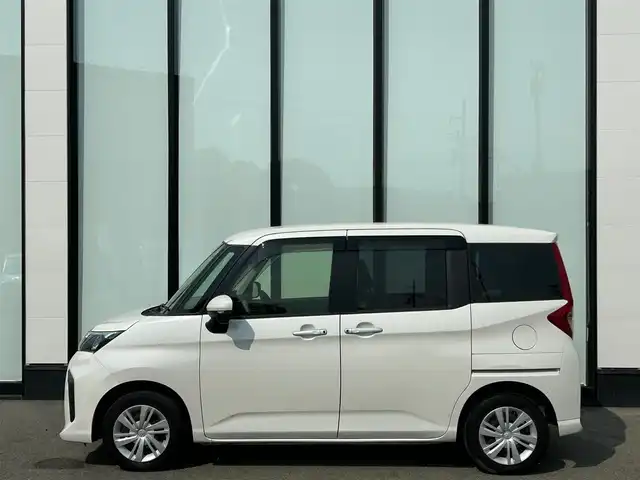 トヨタ ルーミー G 大阪府 2022(令4)年 3万km パールホワイトⅢ スマートアシスト３/純正ナビ　/   フルセグTV/CD/DVD/Bluetooth/バックモニター/クリアランスソナー　　/両側パワースライドドア　/アイドリングストップ　/前後ドライブレコーダー　/純正フロアマット　/プッシュスタート　/スマートキー　/ＥＴＣ　/ＬＥＤライト