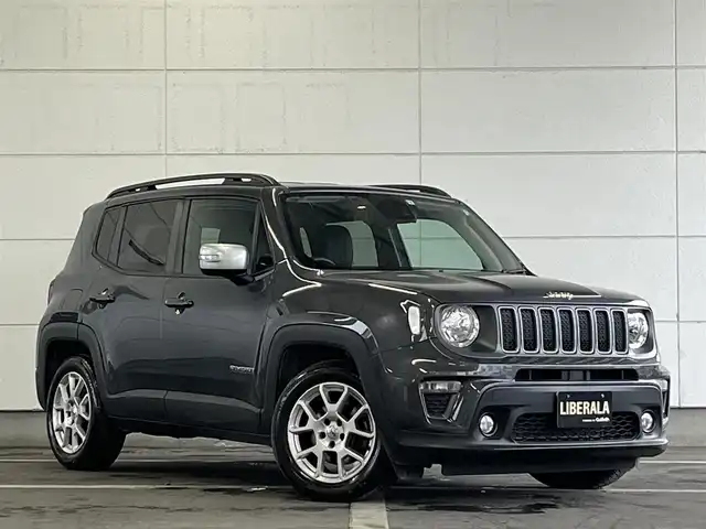 クライスラー・ジープ ジープ レネゲード リミテッド 山形県 2022(令4)年 1.7万km ガンＭⅡ 純正ナビ/フルセグTV/バックカメラ/アダプティブクルーズコントロール/レーンキープアシスト/ブラインドスポットモニター/レザーシート/シートヒーター/リアセンサー/前後ドライブレコーダー/純正ラバーマット
