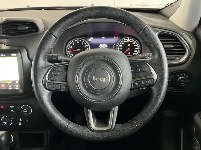 クライスラー・ジープ ジープ レネゲード リミテッド 山形県 2022(令4)年 1.7万km ガンＭⅡ 純正ナビ/フルセグTV/バックカメラ/アダプティブクルーズコントロール/レーンキープアシスト/ブラインドスポットモニター/レザーシート/シートヒーター/リアセンサー/前後ドライブレコーダー/純正ラバーマット