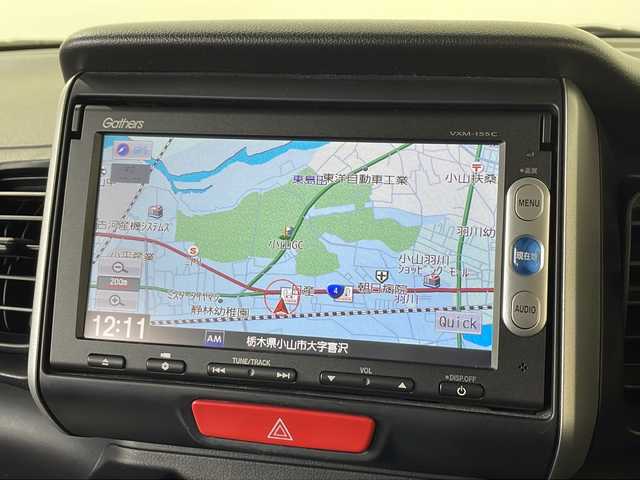 ホンダ Ｎ ＢＯＸ G SSパッケージ 長崎県 2015(平27)年 3.4万km プレミアムホワイトパール 純正ナビ/（CD/SD/AUX）/バックカメラ　/シティブレーキアクティブシステム　/ＥＴＣ　/両側パワースライドドア　/禁煙車　/横滑り防止装置　/スマートキー　/プッシュスタート　/アイドリングストップ　/ステアリングスイッチ/ウインカーミラー/電動格納ミラー/純正１４インチアルミホイール/純正フロアマット