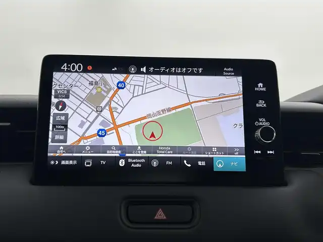 ホンダ ヴェゼル ハイブリッド e:HEV Z 岡山県 2025(令7)年 0.1万km未満 クリスタルブラックパール 純正９インチナビ　衝突軽減ブレーキ　レーダークルーズコントロール　ビルトインＥＴＣ２．０　ＬＥＤヘッドライト　シートヒーター　ステアリングヒーター　バックカメラ　ブラインドスポットモニター　ＵＳＢ接続