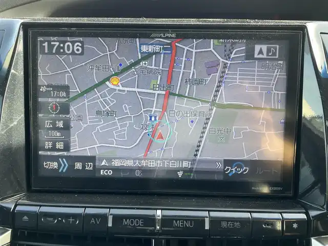 トヨタ エスティマ アエラス プレミアムエディション 福岡県 2013(平25)年 7.1万km ブラック エンジンスタートボタン/PW/AAC/スマートキー/社外カメラ(バック)/社外ナビ/フルセグTV/前後ドラレコ/パワーシート(D席)/両側パワスラ/ABS/オートライト/Wエアバッグ/ウォークスルー/オットマン