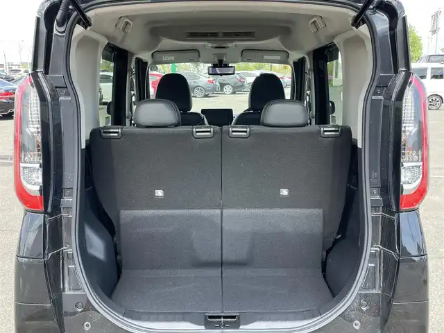 日産 ルークス ハイウェイスター Gターボ 道央・札幌 2023(令5)年 2.1万km ブラック ４WD/純正ディスプレイオーディオ/AM/FM/BT/エマージェンシーブレーキ/横滑り防止装置/レーンキープアシスト/クリアランスソナー/マルチアラウンドモニター/アイドリングストップ/両側パワースライドドア/前席シートヒーター/レザーシート/革巻きステアリング/ステアリングリモコン/ハンドルヒーター/プッシュスタート/スマートキー/LEDヘッドライト/オートライト/オートハイビーム/フォグランプ/ヘッドライトレベライザー/電動格納ミラー/ウィンカーミラー/純正フロアマット/ドアバイザー/スペアキー/純正エンジンスターター