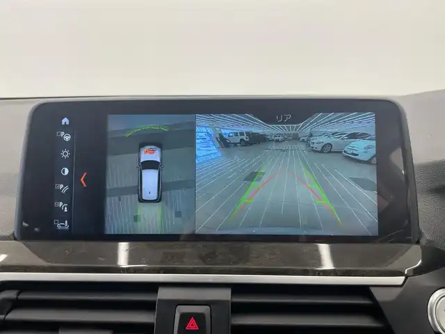 ＢＭＷ Ｘ３ xDrive20d Xライン 岡山県 2018(平30)年 4.8万km ミネラルホワイト BMW純正iDriveナビ/全周囲カメラ/ドラレコ（F）/ポプラウッドトリム/HUD/SOSコール/ワイヤレス充電トレイ/ミラー一体型ETC/ひりディセントコントロール/歩行者警告/衝突警告車線変更警告/側面衝突警告/Bluetooth/USB/PDC/レザーシート/シートヒーター/ブレーキオートホールド/PTG