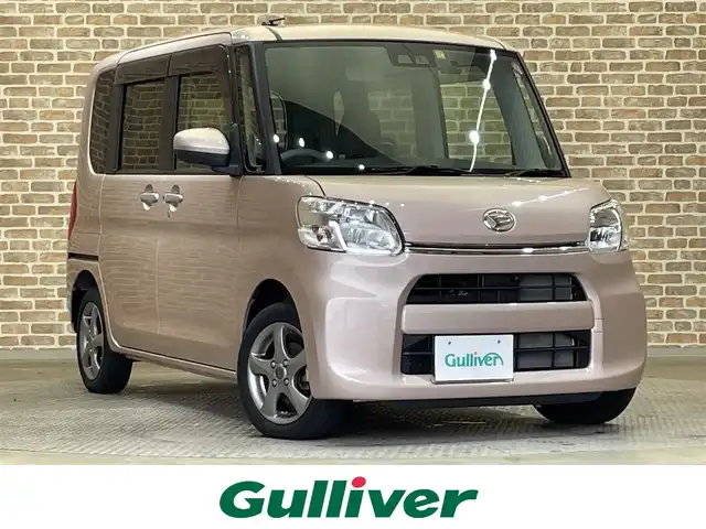 ダイハツ タント X LTD SA Ⅲ 岩手県 2018(平30)年 1.1万km ライトローズマイカメタリックⅡ 登録時走行距離10866Km/純正ナビ /・フルセグT/・Bluetooth/CD/DVD/シートヒーター/全方位カメラ/両側パワースライド/衝突軽減ブレーキ/ドライブレコーダー/プッシュスタート/スマートキー/ドアバイザー/オートライト/LEDヘッドライト