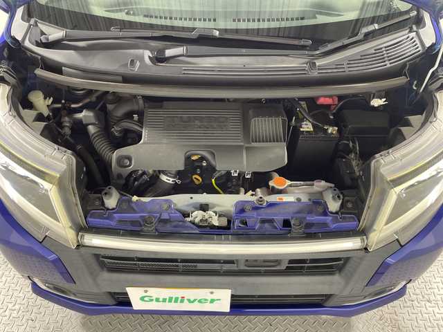 ダイハツ ムーヴ カスタム RS ハイパー SAⅡ 神奈川県 2015(平27)年 3.2万km ディープブルークリスタルマイカ 純正7インチナビ/（CD/DVD/SD/フルセグTV）/ターボ/ETC/バックカメラ/純正フロアマット/ドアバイザー/衝突軽減/プッシュスタート/ステアリングリモコン/純正15インチAW/ベンチシート/ISOFIX/オートドアミラー