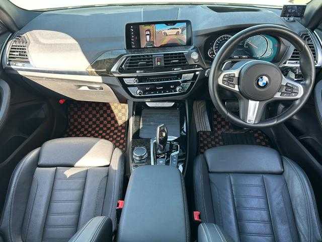 ＢＭＷ Ｘ３ xDrive20d Mスポーツ 埼玉県 2018(平30)年 4万km アルピンホワイトⅢ ハイラインＰ/黒革シート/純正HDDナビ/(Bluetooth/USB/CD/DVD/フルセグ)/全方位カメラ/純正２０インチＡＷ/パワーバックドア/前後席シートヒーター/ヘッドアップディスプレイ/ＬＥＤヘッドライト/アイバッハスプリング