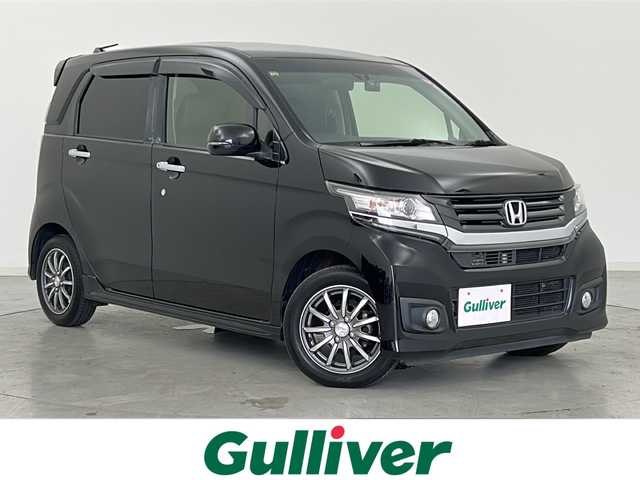 ホンダ Ｎ ＷＧＮ カスタム G Aパッケージ 宮城県 2014(平26)年 4.1万km プレミアムゴールドパープルパール ワンオーナー /あんしんパッケージ/・シティブレーキアクティブシステム/・サイドエアバッグ/社外7型SDナビ/・CD.DVD.SD/バックカメラ/ワンセグTV/ETC/ドライブレコーダー（FR）/ハーフレザーシート/ステアリングスイッチ/プッシュスタート/スマートキー×3/HIDヘッドライト/フォグライト/純正フロアマット/純正14インチAW/ドアバイザー/横滑り/ウィンカーミラー