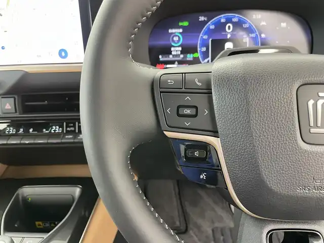 トヨタ クラウン スポーツ Z 愛知県 2025(令7)年 0.1万km 赤 有償カラー【エモーショナルレッドIII】/トヨタセーフティセンス/　・プリクラッシュセーフティ/　・レーンキープアシスト/　・アダプティブクルーズコントロール/　・ブラインドスポットモニター/トヨタチームメイト/純正ナビ/　ーBT/フルセグTV/USB/AppleCarPlay/AndroidAuto/パノラミックビューモニタ-/前後純正ドラレコ/ＥＴＣ２．０/ベージュ革/シートヒーター/ベンチレーション/タイプＣ２口/置くだけ充電/純正スペアタイヤ車載/純正２１インチアルミ