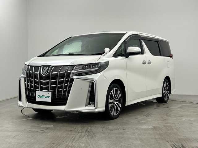 トヨタ アルファード S Cパッケージ 三重県 2021(令3)年 2.4万km ホワイトパールクリスタルシャイン /禁煙車//純正ナビ//AM/FM/CD/DVD/USB/フルセグ/Bluetooth/AndroidAuto/AppleCarPray//ツインムーンルーフ//純正12.1インチフリップダウンモニター//バックモニター//両側パワースライドドア//全席パワーシート//前席シートヒーター//前席ベンチレーション//パワーバックドア//バックモニター//三眼LEDヘッドライト//シーケンシャルウィンカー//メモリ機能付パワーシート//ステアリングヒーター//ウッドコンビステアリング//ビルトインETC//電動パーキング//純正18インチAW