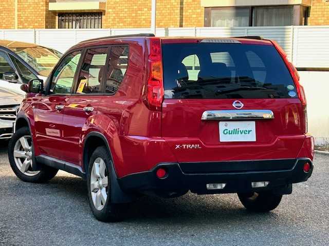 日産 エクストレイル 20Xtt 東京都 2010(平22)年 6.7万km バーニングレッド 登録時６６４５５km/ETC/純正フロアマット/４WD/CD/ワンセグテレビ/Bluetooth/シートヒーター