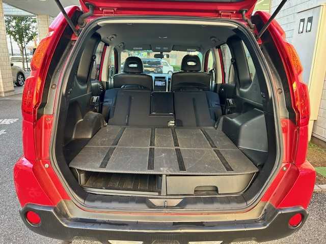 日産 エクストレイル 20Xtt 東京都 2010(平22)年 6.7万km バーニングレッド 登録時６６４５５km/ETC/純正フロアマット/４WD/CD/ワンセグテレビ/Bluetooth/シートヒーター