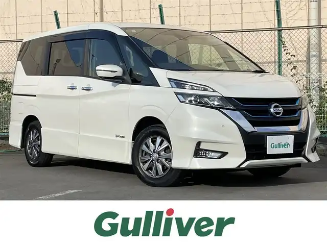 日産 セレナ e－パワー ハイウェイスター V 東京都 2019(平31)年 6.6万km 白 社外ナビ/　　TV　フルセグ　Bluetooth　/両側電動スライドドア　/レーダークルーズコントロールシステム　/シートヒーター　/ＥＴＣ　/パドルシフト　/バックカメラ　/純正フロアマット　/ＡＢＳ　/横滑り防止装置　/コーナーセンサー　/レーンアシスト　/盗難防止装置