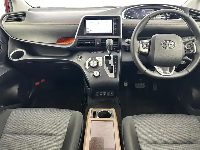 トヨタ シエンタ ハイブリッド ファンベースG 千葉県 2019(令1)年 4.8万km センシュアルレッドマイカ 禁煙車/社外メモリナビ/　CD/DVD/BT/フルセグTV/両側パワースライドドア/トヨタセーフティセンス/・プリクラッシュセーフティ/・レーンディパーチャーアラート/・オートマチックハイビーム/・先行車発進お知らせ機能/クルーズコントロール/バックカメラ/ETC/前席シートヒーター/ステアリングヒーター/スマートキー&プッシュスタート/LEDヘッドライト