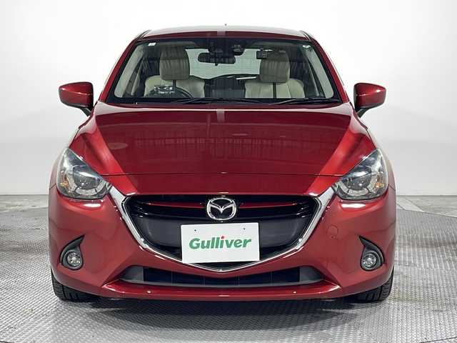 マツダ デミオ XD ツーリング Lパッケージ 広島県 2015(平27)年 3.7万km ソウルレッドプレミアムメタリック 純正ナビ/バックカメラ/ハーフレザーシート/衝突軽減ブレーキ/誤発進抑制機能/ブラインドスポットモニター/オートハイビーム/クルーズコントロール/ヘッドアップディスプレイ/パドルシフト/LEDヘッドランプ/純正16インチAW/ETC/ドライブレコーダー