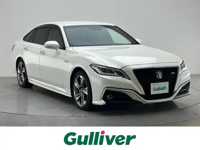 トヨタ クラウン ハイブリッド RS アドバンス 兵庫県 2020(令2)年 4万km ホワイトパールクリスタルシャイン 純正ナビ/フルセグ/バックカメラ/コーナーセンサー/レーンアシスト/レーダークルーズコントロール/パワーシートD/N/シートヒーターD/N/アイドリングストップ/ETC2.0/ステアリングヒーター/ドラレコ/ブラインドスポットモニター/プッシュスタート/スマートキー/純正フロアマット