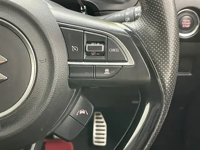 スズキ スイフト スポーツ セーフティPKG 愛知県 2019(令1)年 4.7万km チャンピオンイエロー 社外ナビ　フルセグＴＶ　Ｂｌｕｅｔｏｏｔｈ　バックカメラ　ＥＴＣ　デュアルセンサーブレーキ　衝突軽減　追従クルコン　車線逸脱　マッドフラップ　ＬＥＤオートライト　フォグランプ　ドライブレコーダー　禁煙
