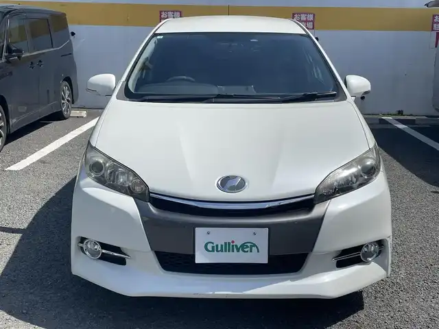 トヨタ ウィッシュ 1．8S 神奈川県 2012(平24)年 7.9万km ホワイトパールクリスタルシャイン ワンオーナー/D.OPHDDナビ・フルセグ・DVD・CD・SD・MSV・Bluetooth/バックカメラ/ビルトインETC/革巻ハンドル/パドルシフト/ステリモ/革巻シフトノブ/シートカバー/D/N席バニティミラー/ドアバイザー/純正16インチアルミ/キセノンヘッドライト/新車時保証書/取扱説明書/スペアキー