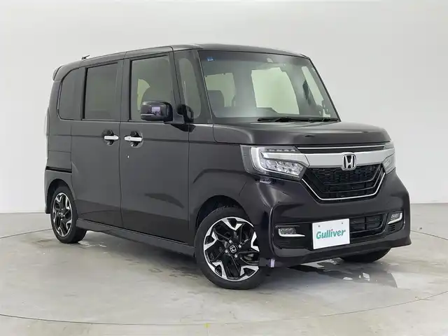 ホンダ Ｎ ＢＯＸ カスタム G L ターボ ホンダセンシング 富山県 2019(平31)年 1.8万km プレミアムベルベットパープル・パール 純正8インチナビ/フルセグTV/AppleCarplay/Bluetooth/DVD/バックカメラ/ETC/ホンダセンシング/純正ドラレコ /両側電動スライドドア/パドルシフト/レーダークルーズコントロール/LEDヘッドライト/オートライト /ハーフレザー