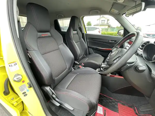 スズキ スイフト スポーツ セーフティPKG 東京都 2018(平30)年 1.9万km チャンピオンイエロー 純正ナビ/全方位モニター/デュアルカメラブレーキサポート/車線逸脱警報機能/アダプティブクルーズコントロール/シートヒーター/ＥＴＣ/ドライブレコーダー/横滑り抑制機能/ステアリングスイッチ