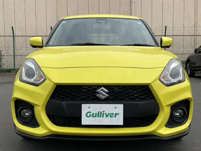 スズキ スイフト スポーツ セーフティPKG 東京都 2018(平30)年 1.9万km チャンピオンイエロー 純正ナビ/全方位モニター/デュアルカメラブレーキサポート/車線逸脱警報機能/アダプティブクルーズコントロール/シートヒーター/ＥＴＣ/ドライブレコーダー/横滑り抑制機能/ステアリングスイッチ