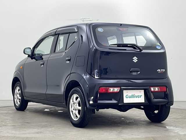 スズキ アルト F 秋田県 2019(令1)年 2.7万km ブルーイッシュブラックパール3 4WD/5MT/ポータブルナビ/純正オーディオ/AUX/シートヒーター/社外フロアマット/社外アルミホイール/ハロゲンライト/リモコンキー