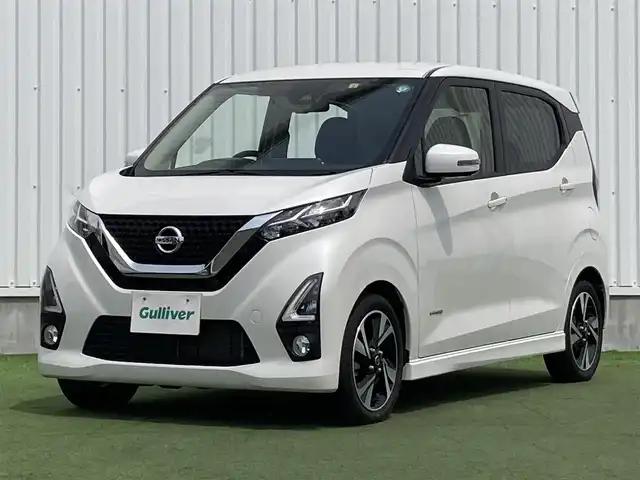 日産 デイズ HWS G ターボ プロパイロットED 香川県 2020(令2)年 5.1万km ホワイトパール 登録時走行距離：50777km/ディーラー純正ナビ/　CD BT フルセグTV/全方位カメラ/エマージェンシーブレーキ/レーンキープアシスト/レーダークルーズコントロール/LEDヘッドライト/オートライト/フォグランプ/レベライザヘッドライト/アイドリングストップ/横滑り防止装置/オートホールド機能付き電子パーキングブレーキ/ETC/シートヒーター/プッシュスタート/スマートキー