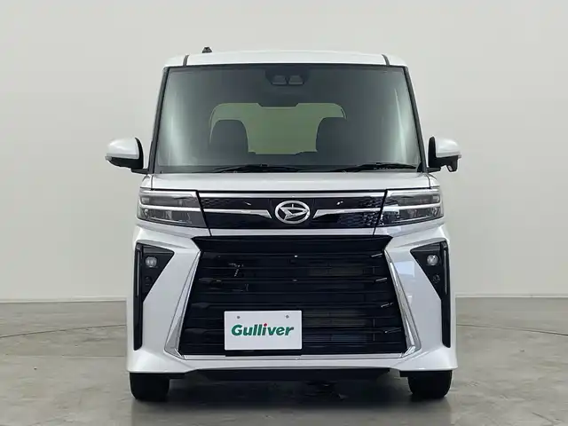 ダイハツ タント カスタム RS 群馬県 2025(令7)年 0.1万km未満 シャイニングホワイトパール 届出済未使用車　純正９型ディスプレイオーディオ　フルセグＴＶ　両側パワースライドドア　横滑り抑制機能　衝突軽減ブレーキ　アイドリングストップ　前席シートヒーター　ＬＥＤライト　純正アルミホイール　禁煙