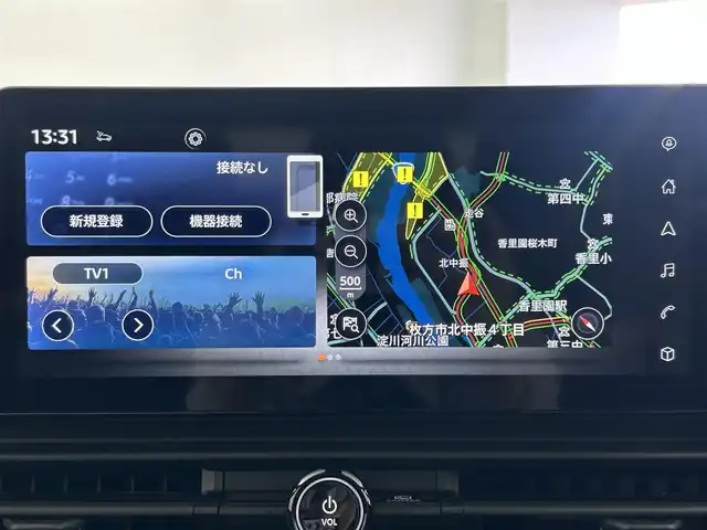 日産 セレナ e－パワー ハイウェイスター V 大阪府 2025(令7)年 0.1千km パール 360度セーフティアシスト/　・エマージェンシーブレーキ/　・前方衝突予測警報/　・アダプティブLEDヘッドライトシステム/　・車線逸脱防止支援システム/　・車線逸脱警報/　・アラウンドビューモニター/プロパイロット/純正メモリナビ/　　Bt/USB/フルセグTV/両側パワースライドドア/オートハイビーム/LEDオートライト/フォグランプ/合皮ハーフレザーシート/純正16インチアルミホイール/コーナーセンサー/アイドリングストップ/スマートキー/ビルトインETC2.0