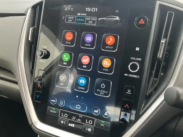 スバル クロストレック リミテッド 道南・函館 2024(令6)年 0.6万km クリスタルホワイトP /純正メモリナビ//フルセグＴＶ//ドライブレコーダー//全周囲カメラ//クルーズコントロール//コーナーセンサー//レーンキープアシスト//ＡＦＳ//パドルシフト//パワーシート//シートヒーター//ステアリングヒーター//スペアキー//スマートキー//フロアマット//ETC