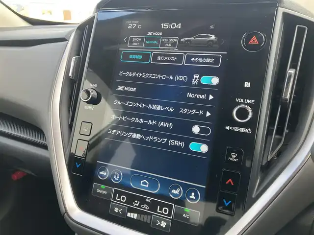 スバル クロストレック リミテッド 道南・函館 2024(令6)年 0.6万km クリスタルホワイトP /純正メモリナビ//フルセグＴＶ//ドライブレコーダー//全周囲カメラ//クルーズコントロール//コーナーセンサー//レーンキープアシスト//ＡＦＳ//パドルシフト//パワーシート//シートヒーター//ステアリングヒーター//スペアキー//スマートキー//フロアマット//ETC
