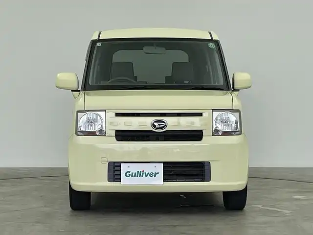 ダイハツ ムーヴ コンテ X 群馬県 2011(平23)年 7.3万km コットンアイボリー 社外６．１型ナビ　アイドリングストップ　ヘッドライトレベライザー　電動格納ミラー　オートエアコン　ドアバイザー　純正フロアマット　Ｗエアバック　ＰＷウィンドウ　ベンチシート　ワンセグ　スマートキー