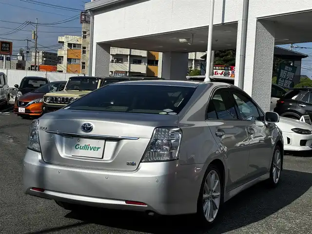 トヨタ ＳＡＩ G 熊本県 2010(平22)年 8.1万km シルバーM 純正ナビ/【フルセグTV/CD/DVD/AUX】/バックカメラ/クルーズコントロール/コーナーセンサー/D席N席パワーシート/革巻きステアリング/ステアリングスイッチ/純正18インチAW/プッシュスタート/スマートキー/オートライト/ETC/純正フロアマット/純正ドアバイザー/ABS/盗難防止装置/保証書/取扱説明書/スペアキー