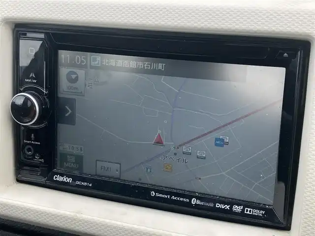 スズキ アルト X 道南・函館 2015(平27)年 5.7万km シルキーシルバーメタリック/バックドアグレー2トーン /社外メモリーナビ//ワンセグTV//ワンオーナー//スズキセーフティーサポート//前席シートヒーター//横滑り防止//アイドリングストップ