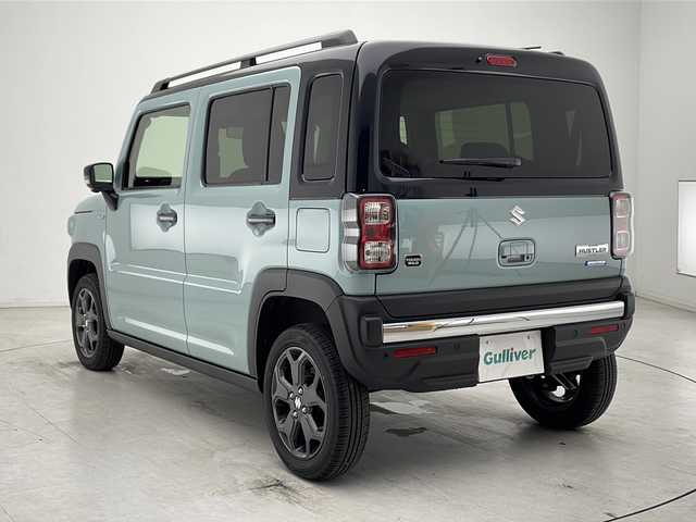スズキ ハスラー タフワイルド 千葉県 2024(令6)年 0.5万km オフブルーメタリック/ブラック 2トーン 衝突軽減ブレーキ/レーンキープアシスト/純正SDナビ/（Bluetooth/USB/AppleCarPlay/AndroidAuto)/全方位カメラ/クルーズコントロール/バックカメラ/アイドリングストップ/シートヒーター/LEDヘッドライト/電動格納ミラー