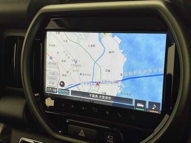 スズキ ハスラー タフワイルド 千葉県 2024(令6)年 0.5万km オフブルーメタリック/ブラック 2トーン 衝突軽減ブレーキ/レーンキープアシスト/純正SDナビ/（Bluetooth/USB/AppleCarPlay/AndroidAuto)/全方位カメラ/クルーズコントロール/バックカメラ/アイドリングストップ/シートヒーター/LEDヘッドライト/電動格納ミラー