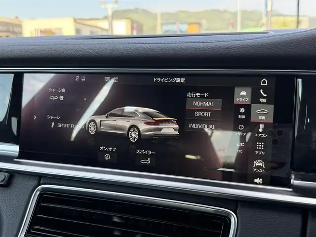 ポルシェ パナメーラ 4S 静岡県 2017(平29)年 1.9万km 黒 レザーシート/電動リアゲート/BSM/BOSEサウンド/純正ナビ/(CD/DVD/BT/CarPlay/フルセグ)/バックカメラ/ACC/LKA/パーキングアシスト/メモリー付パワーシート/全席シートヒーター/キーレスキー/ETC/純正フロアマット/純正20インチアルミホイール/保証書/取説/スペアキー