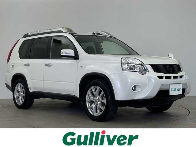 日産 エクストレイル 20Xtt 鹿児島県 2013(平25)年 6.7万km ブリリアントホワイトパール 社外ナビ　/（フルセグ/Bluetooth/CD/DVD)　/クルーズコントロール　/シートヒーター　/バックカメラ　/カプロンシート　/ハイパールーフレール　/センターデフロック　/オートライト　/オートハイビーム/純正アルミホイール　/フォグランプ/スペアキー1本/保証書/取扱説明書