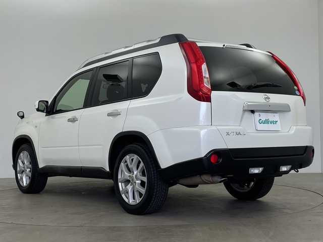 日産 エクストレイル 20Xtt 鹿児島県 2013(平25)年 6.7万km ブリリアントホワイトパール 社外ナビ　/（フルセグ/Bluetooth/CD/DVD)　/クルーズコントロール　/シートヒーター　/バックカメラ　/カプロンシート　/ハイパールーフレール　/センターデフロック　/オートライト　/オートハイビーム/純正アルミホイール　/フォグランプ/スペアキー1本/保証書/取扱説明書