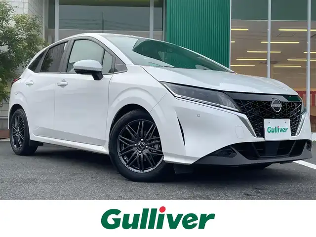日産 ノート X 岡山県 2023(令5)年 3.6万km ピュアホワイトパール 純正9インチナビ/HDMI接続/Bluetooth接続/フルセグTV/プロパイロット/ETC/クルーズコントロール/純正ナビ/デジタルインナーミラー/全周囲カメラ/社外ドライブレコーダー