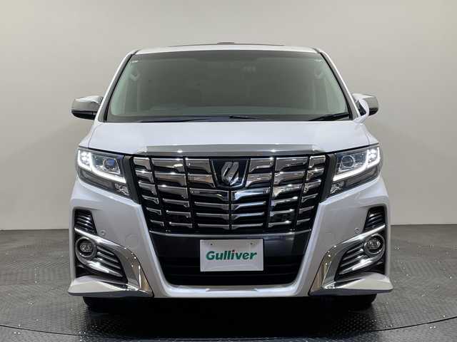 トヨタ アルファード S Cパッケージ 愛媛県 2017(平29)年 9万km ホワイトパールクリスタルシャイン ツインムーンルーフ/純正ナビ/フルセグTV/Bluetooth/バックカメラ/純正12.1型フリップダウンモニター/ETC/LEDヘッドライト/ハーフレザーシート/ウッドコンビハンドル/エグゼクティブパワーシート/レーダークルーズコントロール/パワーバックドア/ステアリングヒーター/ドライブレコーダー