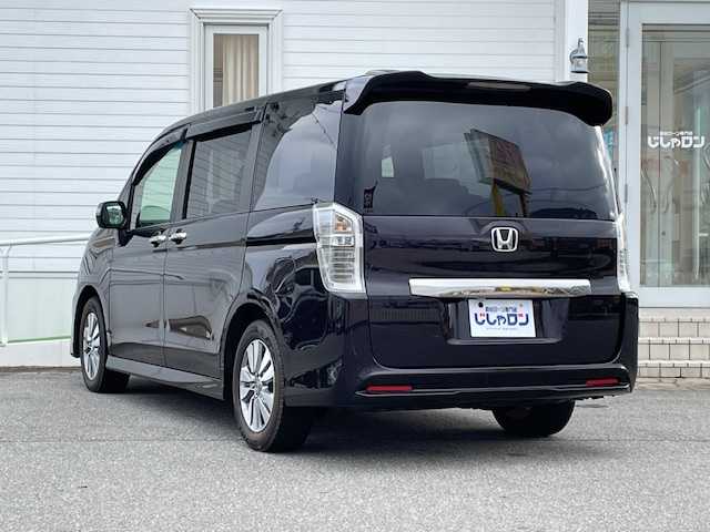 ホンダ ステップワゴン スパーダ Z クールスピリット 富山県 2014(平26)年 9.6万km プレミアムコスミックバイオレットパール フリップダウンモニター/純正ナビ/バックカメラ/ETC/クルーズコントロール/両側パワースライドドア/16インチアルミホイール/ハーフレザーシート/HIDヘッドライト/オートライト/ステアリングリモコン